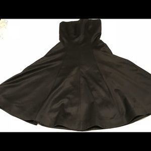 J Crew - Black Strapless Cocktail Dress